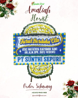 Papan Bunga Duka di Plalangan